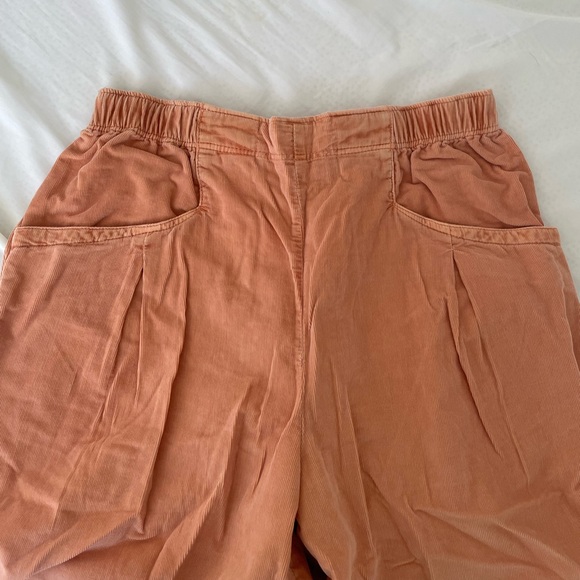 Free People peach nice cord jeans small balloon pants - Picture 7 of 8